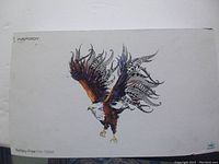 Closed tablet box with logo and stylized bird image on lid, labeled 'Battery-Free Pen Tablet'