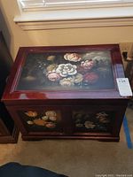 Frontal view with the auction tag visible