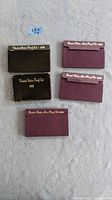 Five United States Mint Proof Set folders/envelopes showing dates 1979, 1981, 1989 (two), and 1992 in original packaging.