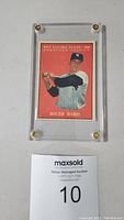 Front side of the Roger Maris 1961 Topps MVP card showing player image and text.