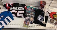 Overview of all items on shelf