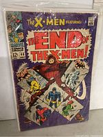 Front cover of The X-Men comic book issue 46 showing cover art, title, publisher, issue number, and price.