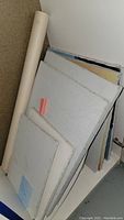 All canvases stacked showing different sizes and edges
