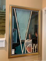 Overall view of framed print showing full artwork and frame