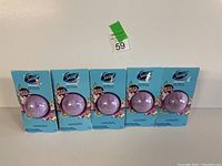 Five new unopened packs of Secret Freshies Jasmine Blossom Scent Boosters for laundry scent enhancement