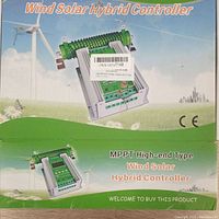 Box packaging showing product name and illustration of the controller