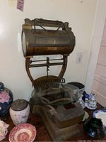 Full front view of the scale showing overall shape and tray