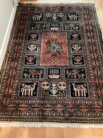 Full rug laid flat on floor