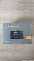 Front of Apeman C450 Dash Camera box showing model and features