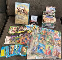 Collection of non-sport cards including Native Americans, Desert Storm, E.T., Raiders of the Lost Ark, Marvel, GI Joe and Sesame Street