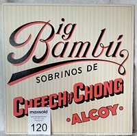 Front cover of Cheech & Chong Big Bambú vinyl LP album from the seller's lot showing title and design.