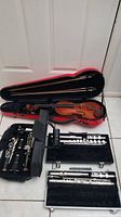 Overview of violin and woodwind instruments together