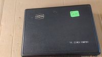 Closed black hard case with Bundy logo and The Selmer Company name on top