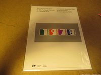 Front cover of souvenir collection album showing the title 'Souvenir Collection of the Postage Stamps of Canada 1978' with a strip of four colorful stamp images.