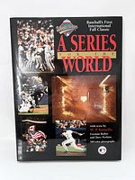 Front cover of the book showing the title and images from the 1992 World Series.