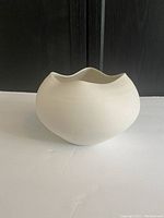 Front view of bowl showing matte exterior finish and overall shape