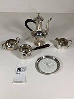 All five pieces displayed together on white background