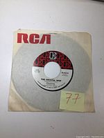 45 RPM vinyl record The Crystal Ship by The Doors with RCA label and original sleeve.