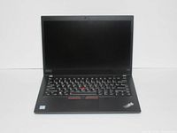 Front view of Lenovo ThinkPad T440 with screen open showing keyboard and display