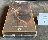 Front-facing image of the sealed Everway Companion Collector Cards box showing fantasy artwork and text indicating 36 packs, 10 cards per pack, from 1995.