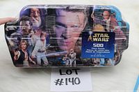 Front of the sealed Star Wars puzzle box showing character collage and piece count.