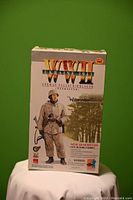 Front view of the box showing the Dragon Models Limited 1/6 scale figure from the WWII Ukraine 1943 German Fallschirmjäger series labeled 'Werner'.
