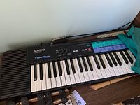 Casio ToneBank CA-100 electric keyboard showing keys and control panel