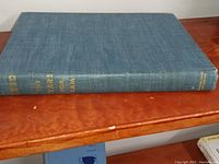 Blue cloth hardcover book titled 'The Stars For Sam' with gold embossed spine text.