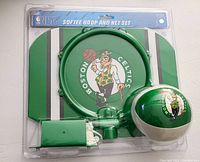 New Boston Celtics Softee Hoop and Net Set including hoop, basketball, and net in original packaging