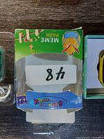 Top view of MEME Park branded box for smart kids watch labeled '48'