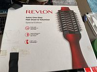 Front of box showing product image and key features.