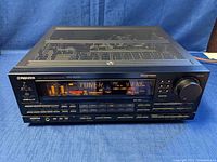 Front view of Pioneer VSX-9500S stereo receiver showing front display panel and controls.