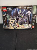 Scary Laboratory box front featuring assembled lab scene and minifigures