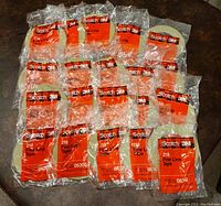 20 packages of 3M Scotch Fine Line Tape in original sealed plastic packaging, arranged in rows, showing product label.