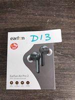 Front of the EarFun Air Pro 2 box showing earbuds image and brand logo