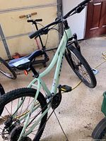 Full side view showing Trek Skye SL frame, front fork, wheels and saddle