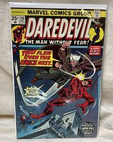 Front cover of Daredevil Issue 116 comic book showing main graphic and title.