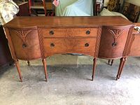 Full front view of server in garage