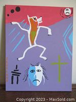 Full front view of the painting showing complete composition