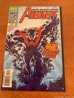 Front cover of the April #3 issue of The Avengers comic book by Marvel. Shows Wonder Man on the cover with title and publisher info.