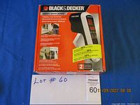 Photo of the original boxed device with branding and product image showing Thermal Leak Detector