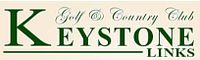 Green Keystone Links Golf & Country Club logo on white background