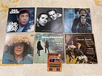 Overview of six vinyl albums and unopened Calibron Clean Sweep record purifier