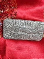 Front face showing 'SILVER CITY MINES NEVADA 1898' stamp