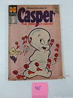 Full front cover of Casper The Friendly Ghost #36 comic book showing title, characters, and issue details.