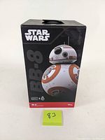 Front view of the Sphero Star Wars BB-8 droid box showing the droid image and branding