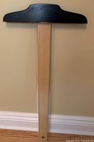 Full view of the T-Square showing wood shaft and black head.