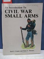 Front cover of the book showing title, authors, and illustration of a Civil War soldier in uniform holding a rifle.
