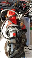 Photo showing Milwaukee die grinder with coiled power cord.