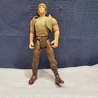 Front photo of the Luke Skywalker action figure showing full body and outfit details